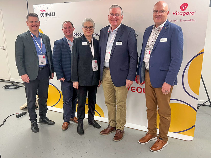 Marc Skinner (Far right) apart of the Idaho delegation to France attending the Vita'Connect event in Dijon, France | Courtesy Marc Skinner