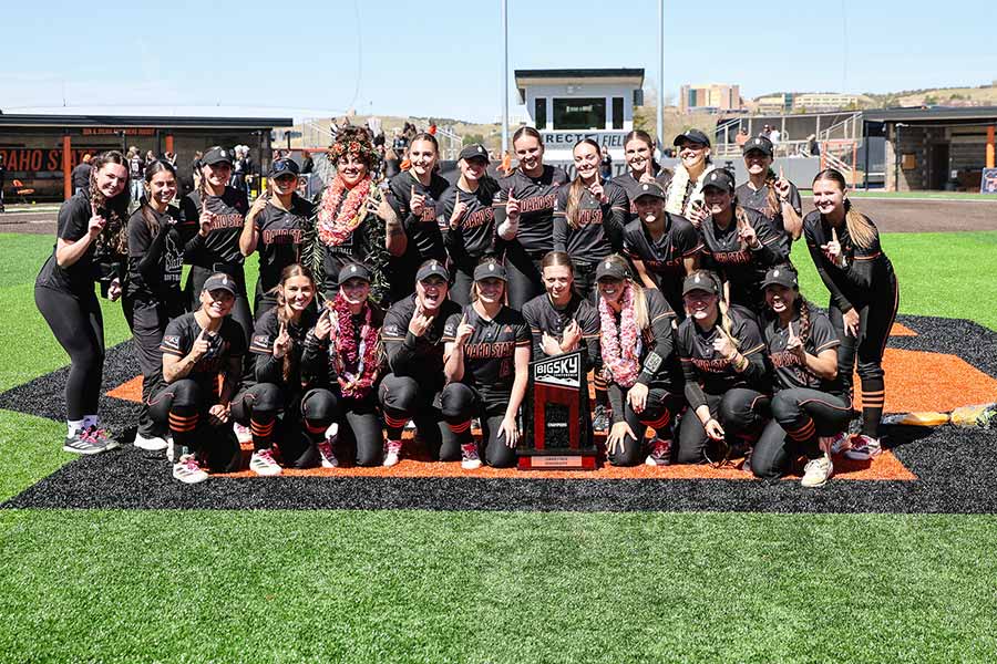 ISU softball, conference champions
