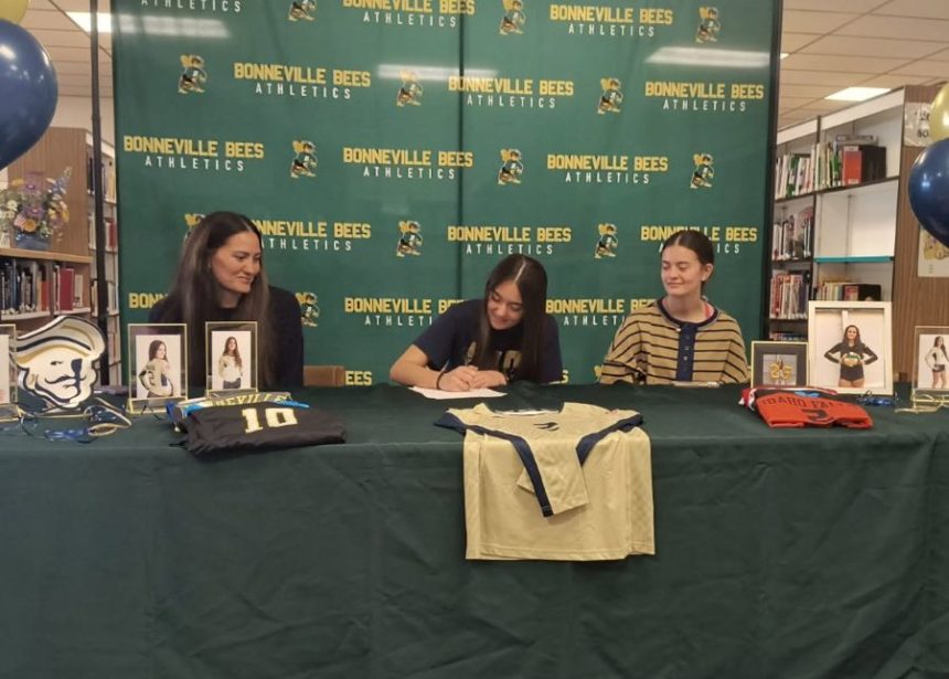 Bonneville’s Alyssa Trane signed to play volleyball at Independence Community College in Kansas. | Courtesy photo