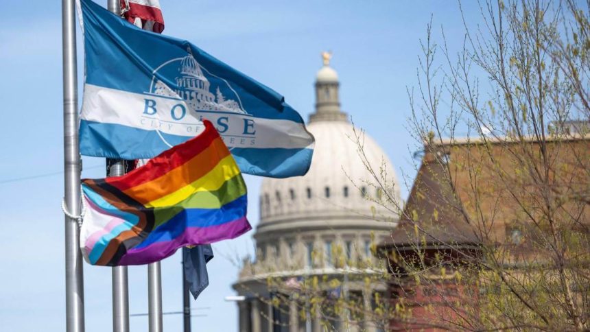 Boise Pride flag