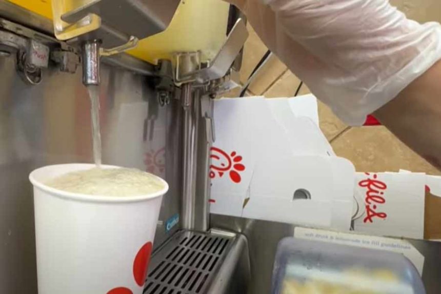 Chick-fil-A restaurants nationwide get already-squeezed lemon juice from Bay Center Foods in Valencia. Mandatory Credit: KCAL/KCBS via CNN Newsource