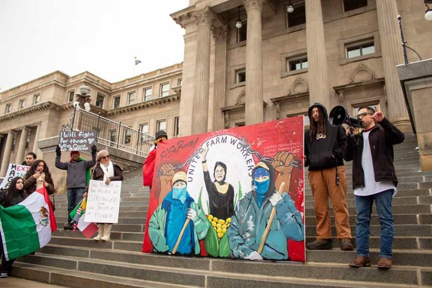 farmworker protest