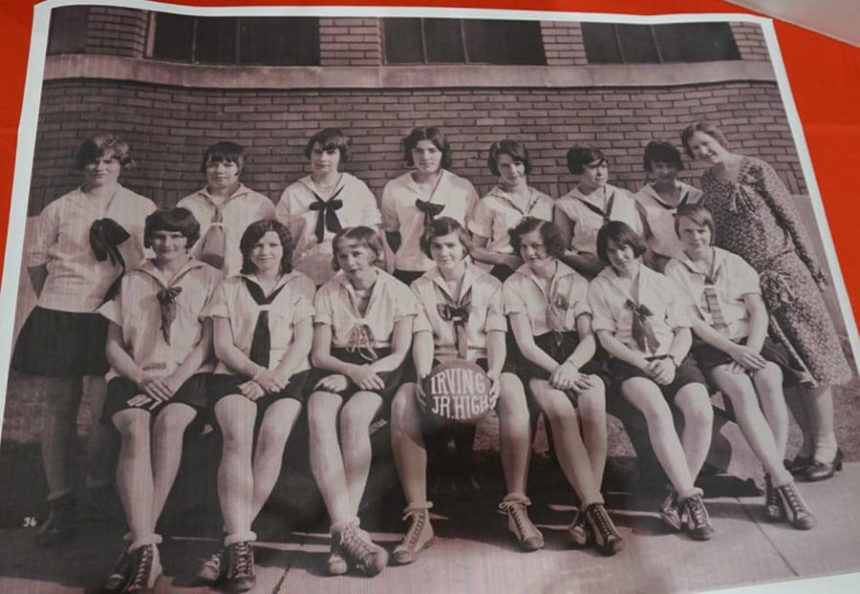 Irving Junior High girls