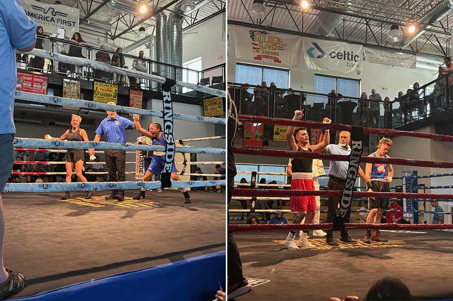 Photos taken after Saturday's victory at the regional tournament. | Courtesy Holly Gregson