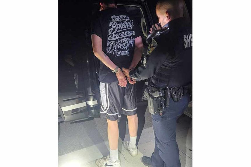 A suspect was arrested in Ashton early Sunday morning in connection with a shooting. | Courtesy Rexburg Police Department