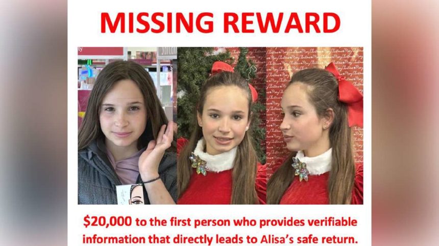 A poster created by Alisa Petrov's family to help locate the 15-year-old South Jordan resident who has been missing since April 21. A third man was charged Friday as part of the ongoing investigation into her disappearance.