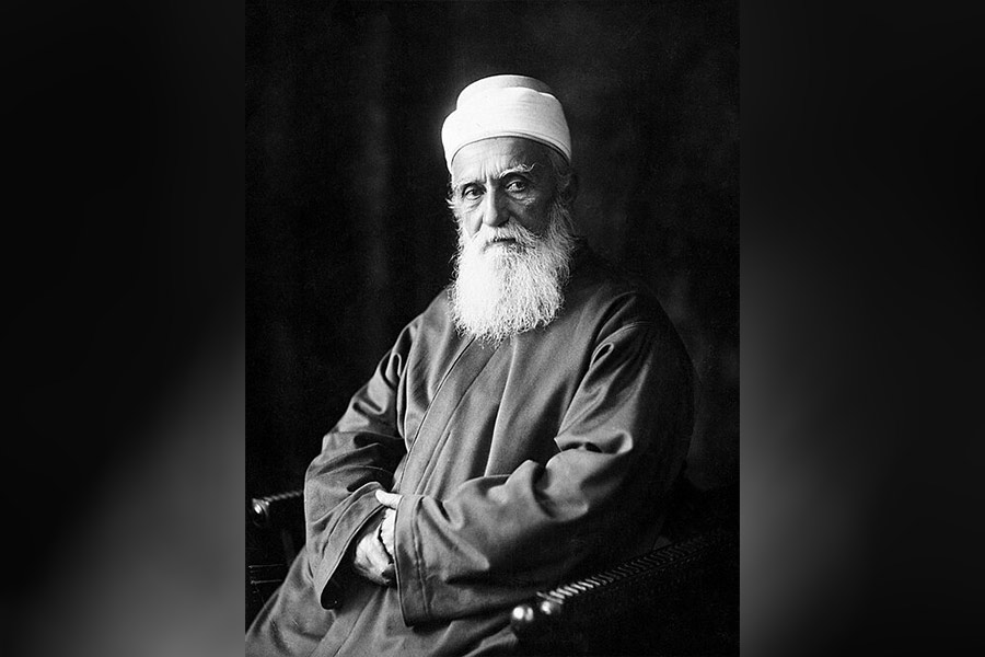 ‘Abdu’l-Bahá, Bahá’u’lláh's oldest son, carried on his teachings. Today, <a href="https://www.bahai.org/abdul-baha">believers regard him</a> as "the authorized interpreter of the Bahá’í writings" and "the perfect exemplar of the faith’s spirit and teachings." | Courtesy Wikipedia