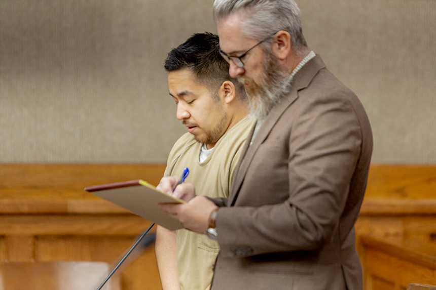 Anthony Calderon was sentenced to 12 years in prison after being found guilty at a trial. | Daniel V. Ramirez, EastIdahoNews.com