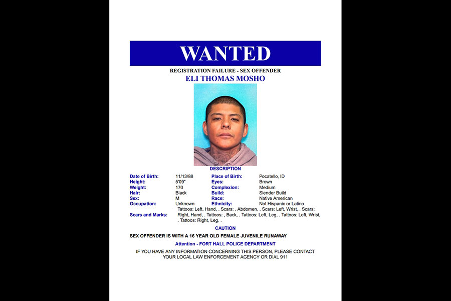 Eli Thomas Mosho | Fort Hall Police Department