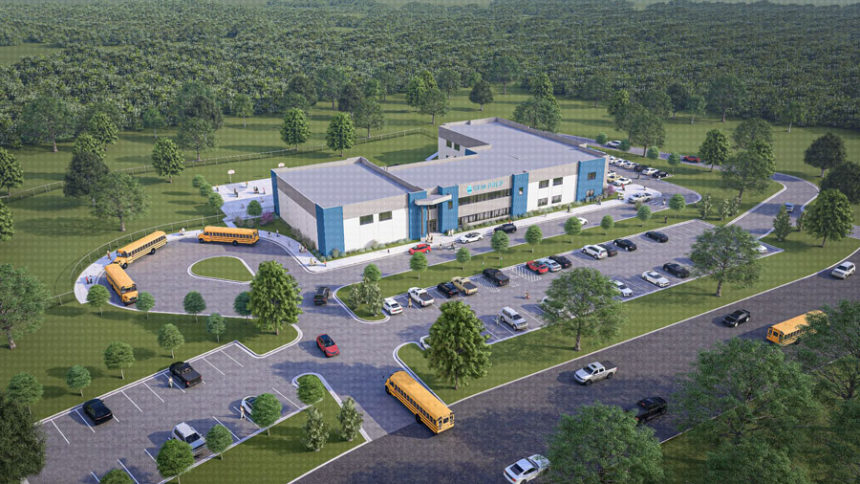 A render of the new Gem Prep charter school location | Courtesy Gem Prep