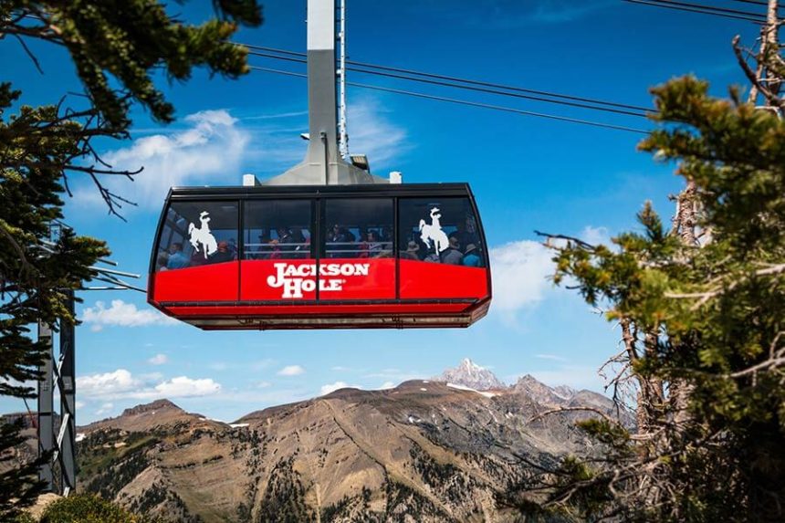 aerial tram at Jackson Hole Mountain Resort