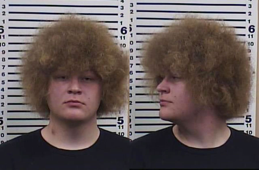 Skyler Andra after being arrested in Feb. 2024 | Bonneville County Jail