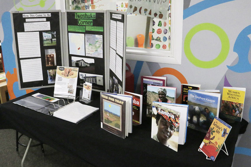 Sister library partnership display