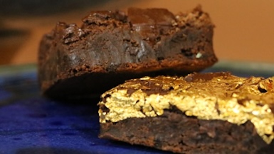 gold brownies