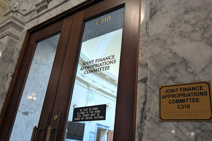 Joint Finance Appropriations Committee room