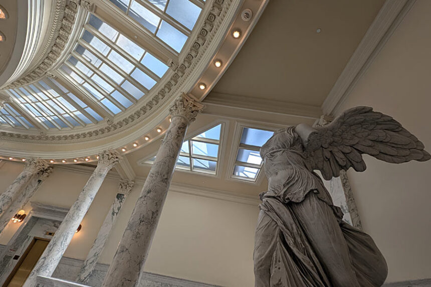 Winged Victory of Samothrace in Idaho State Capitol