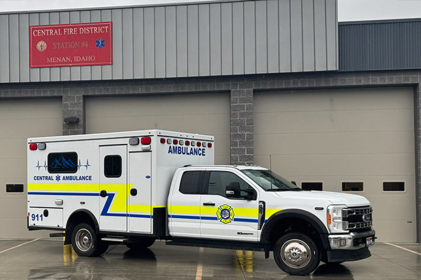 Ambulance with Central Fire District in Jefferson County | Courtesy Nic White