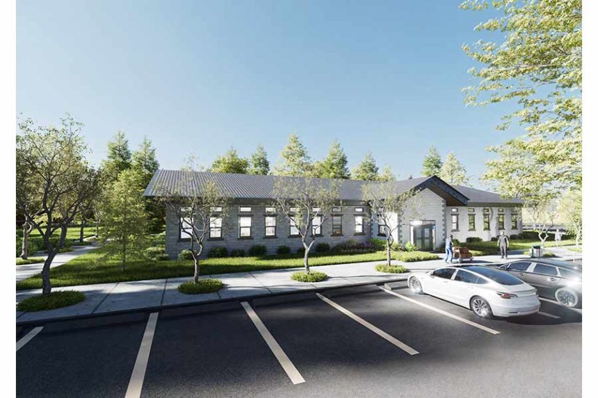 Rendering for the new Menan Annis Grant Public Library | Courtesy James Zolman