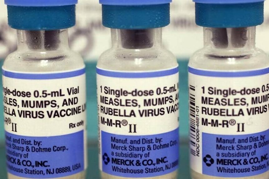 The MMR vaccine protects against measles, mumps and rubella. Andrew Jansen Herald file
