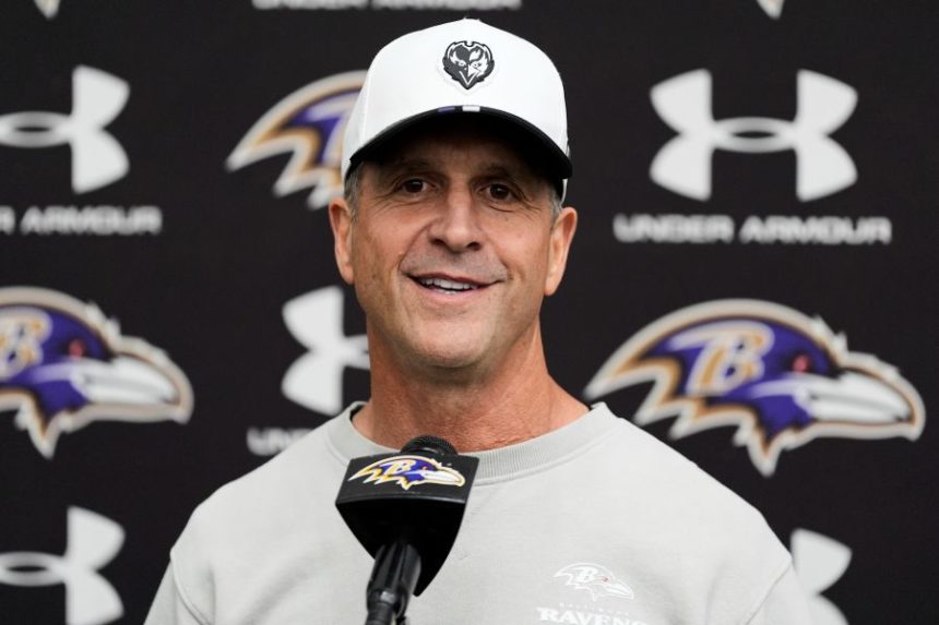 nfl john Harbaugh ravens