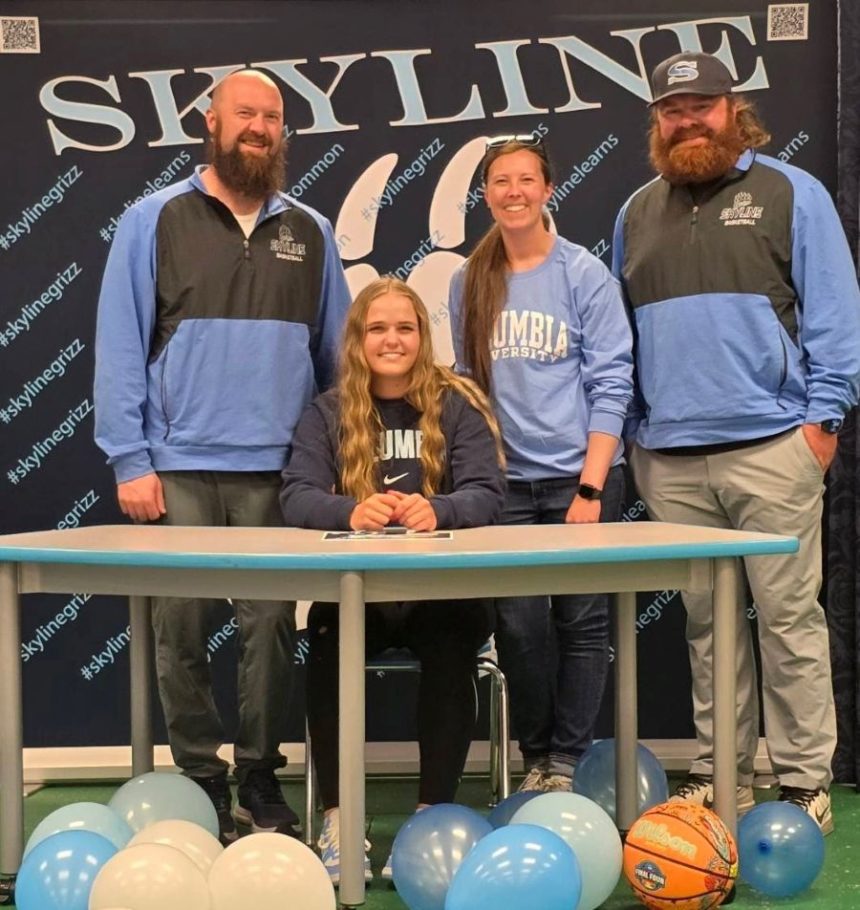 Skyline's Shay Shippen signs to play basketball at Columbia. | Courtesy photo
