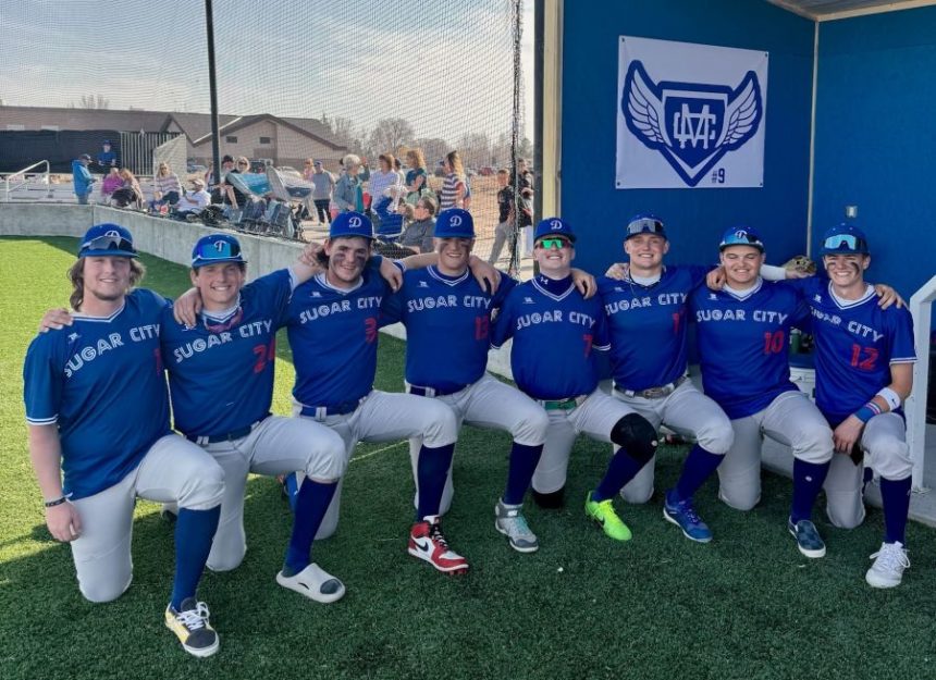 Sugar-Salem baseball senior class. | Courtesy photo/