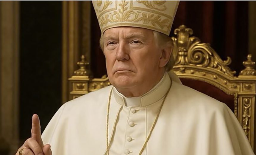 trump pope