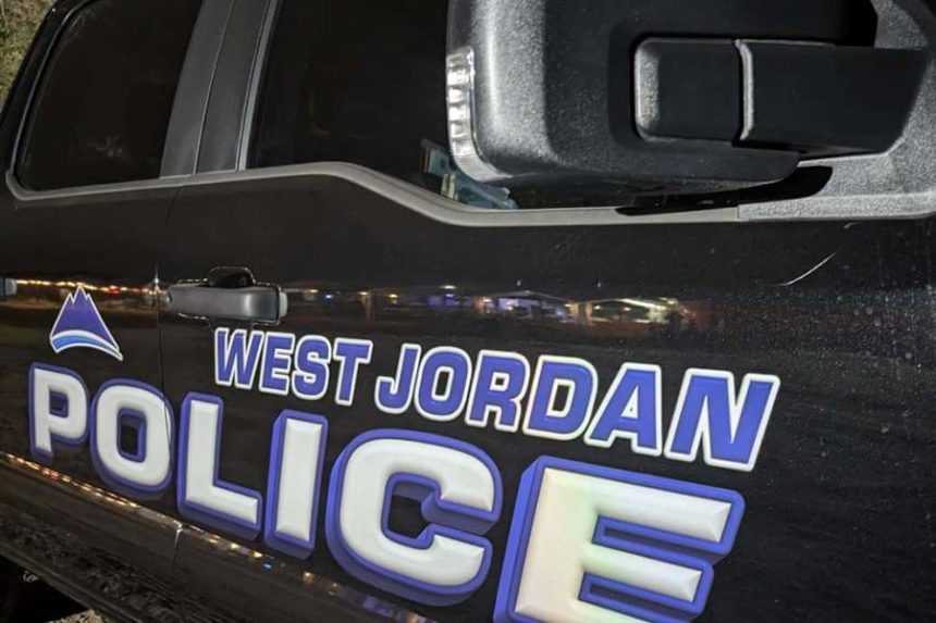 West Jordan Police vehicle