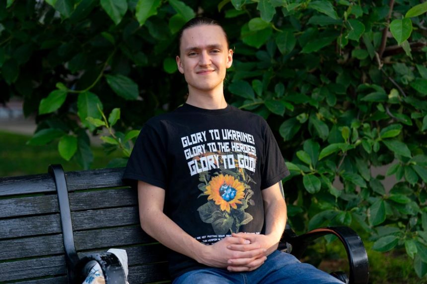 Vladyslav Plyaka poses for a photo at Capitol Hill neighborhood in Washington, Monday, June 2, 2025. | Jose Luis Magana, Associated Press