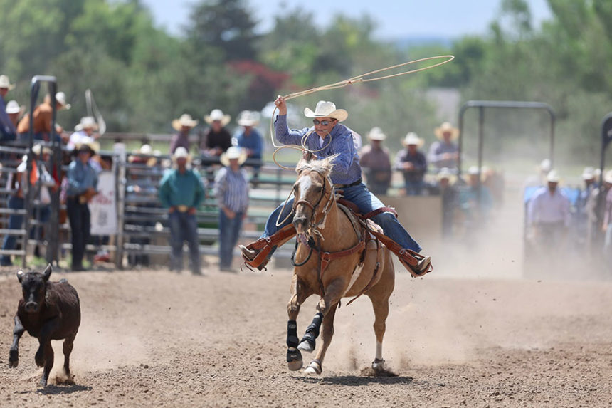 Blackfoot high school Austin Arave, rodeo