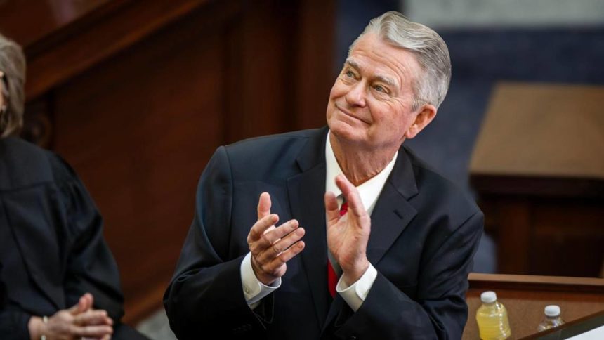 Idaho Republican Gov. Brad Little, 71, has yet to state whether he will seek a third term in office in 2026. | Darin Oswald, Idaho Statesman