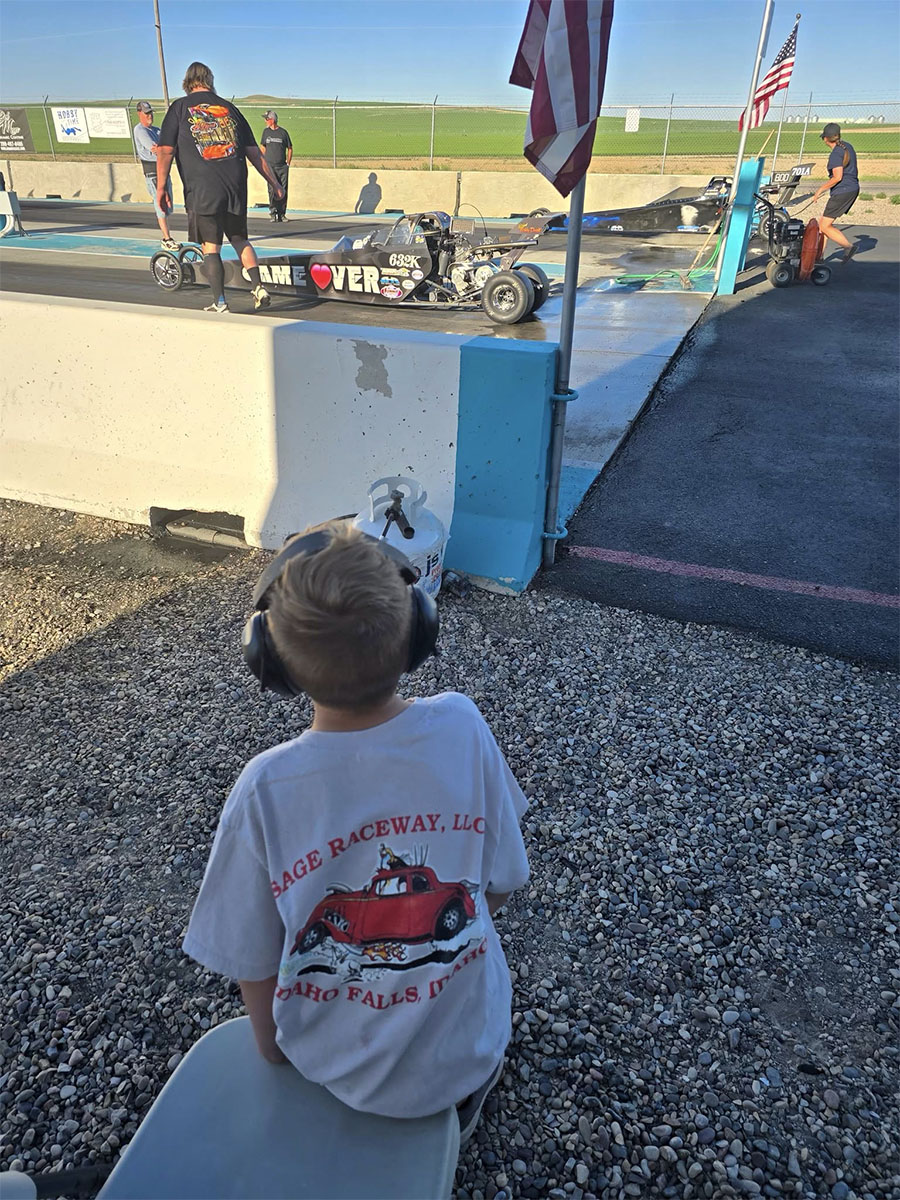 Brennan Havens at Sage Raceway.