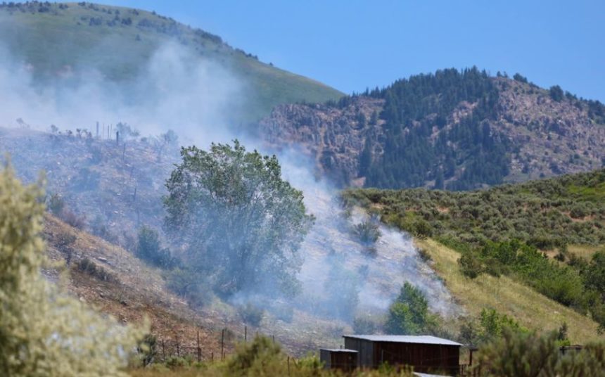 Upper rock Creek Fire