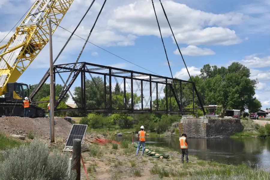 Fun Farm Bridge Removal-Fremont County 3