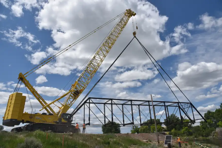 Fun Farm Bridge Removal-Fremont County 4