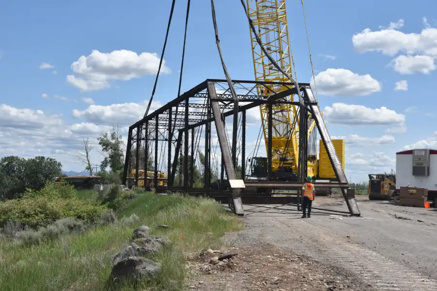 Fun Farm Bridge Removal-Fremont County 6