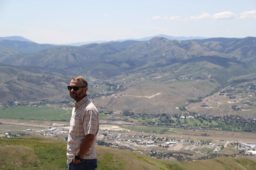 Greg McReynolds on Chinese Peak