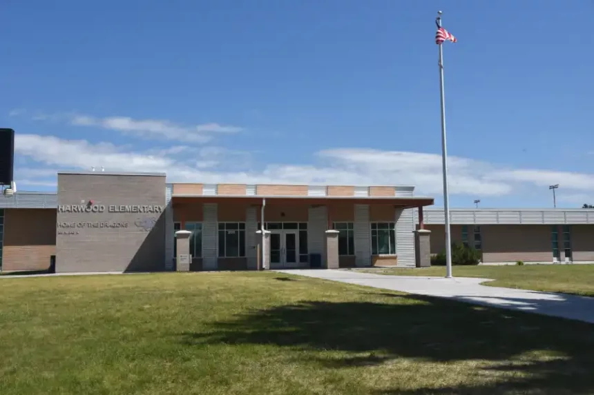 Harwood Elementary School Front- Rigby