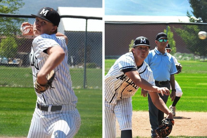 Malad High School seniors Brycen Howe (left) and Brady Showell (right) were dominant on the mound all season, leading the Dragons to a state championship in their first year under head coach Jeff Snow. | Kalama Hines, EastIdahoSports.com