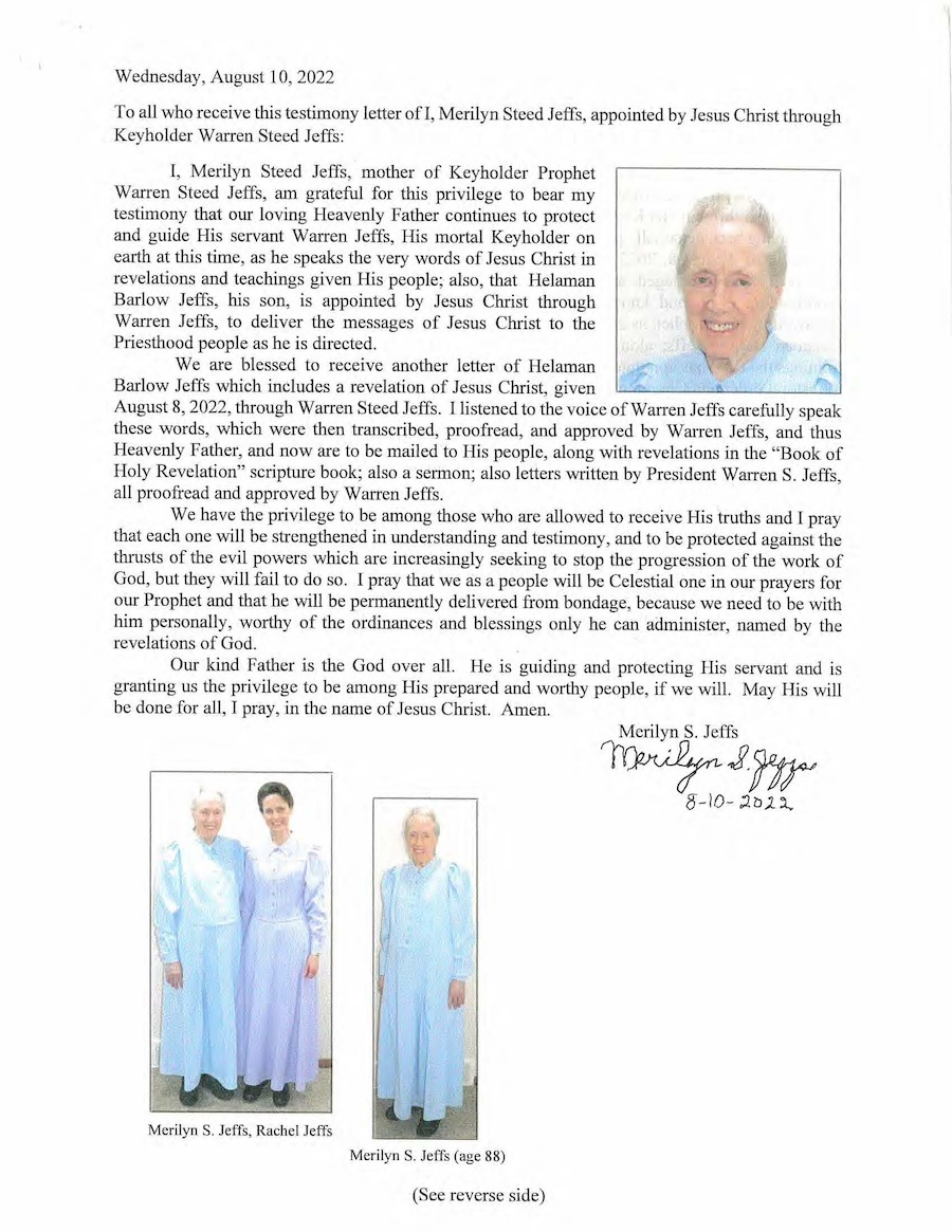 Revelation with highlights August 2022 Page 01