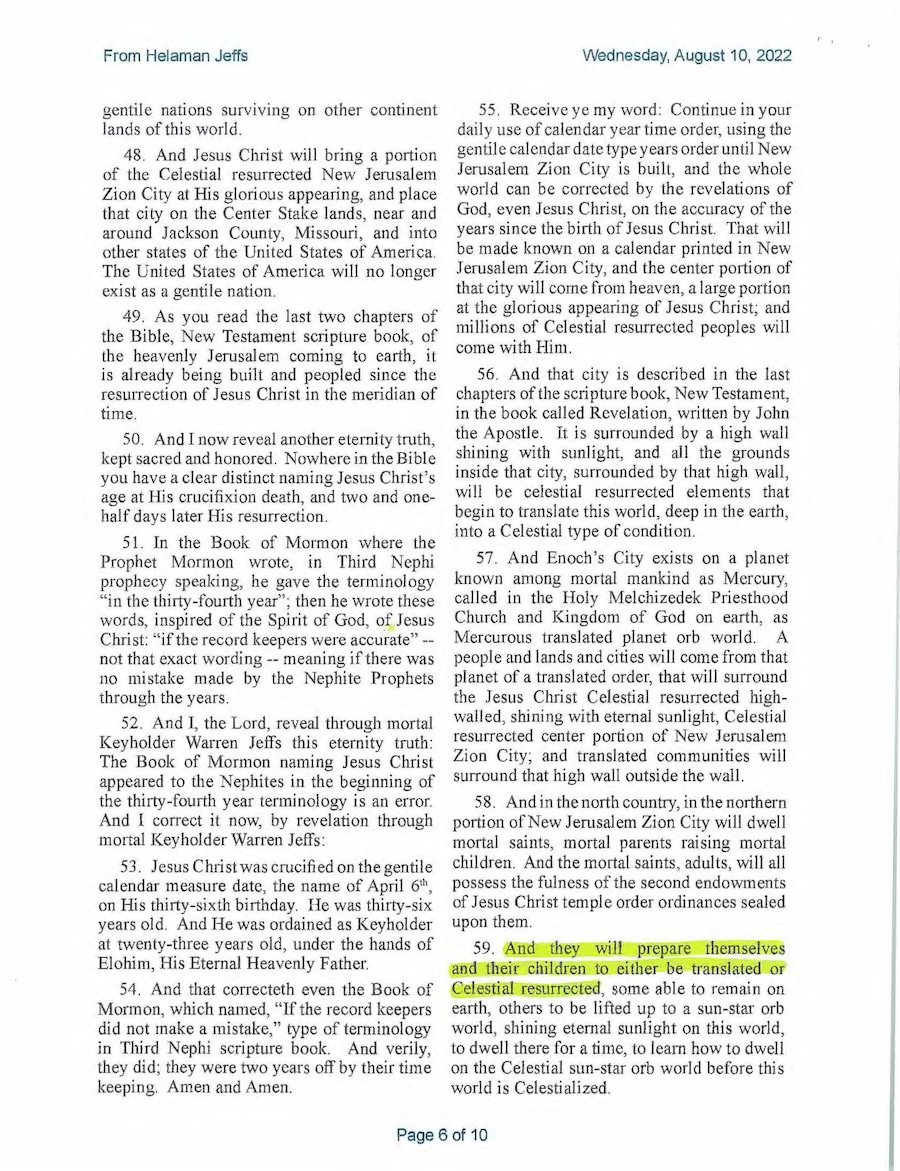 Revelation with highlights August 2022 Page 08