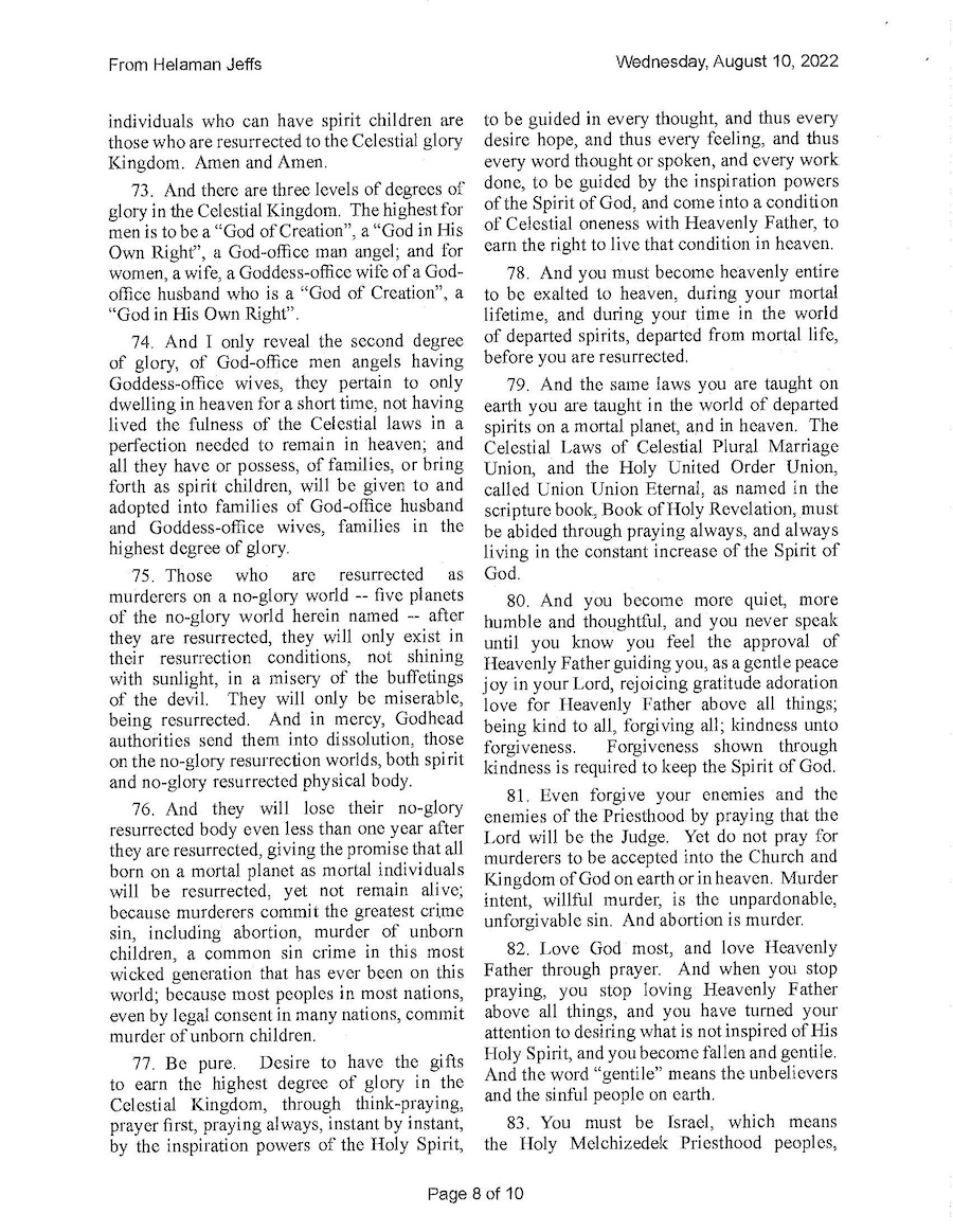 Revelation with highlights August 2022 Page 10