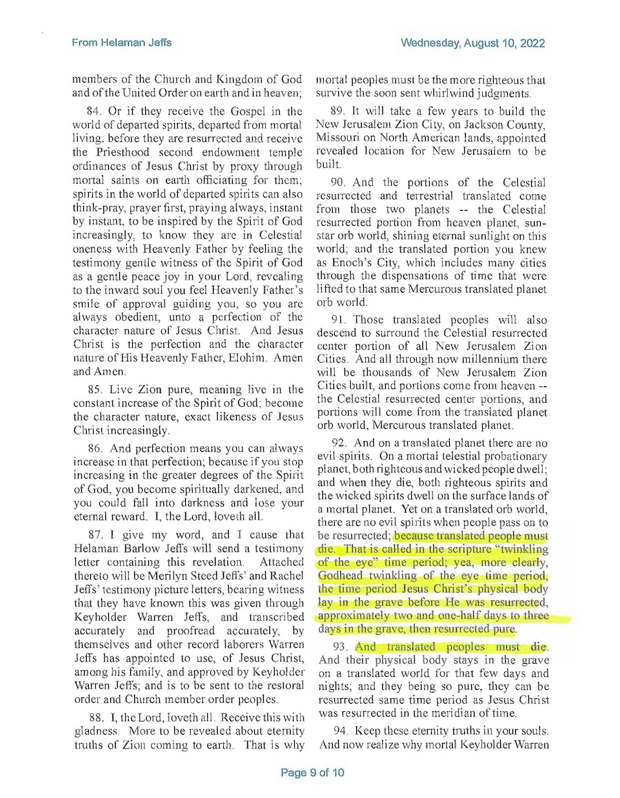 Revelation with highlights August 2022 Page 11