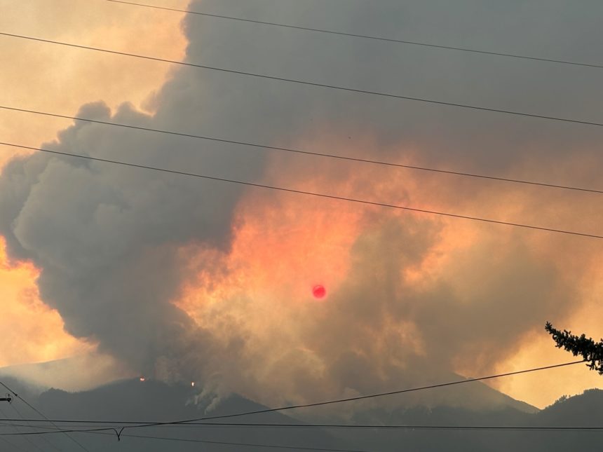 Sharrott wildfire Bitterroot National Forest 1