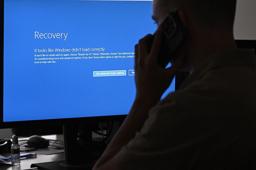 blue screen of death