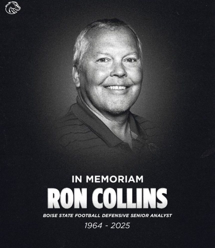 Boise State assistant football coach Ron Collins died following a long illness. | Idaho Statesman.