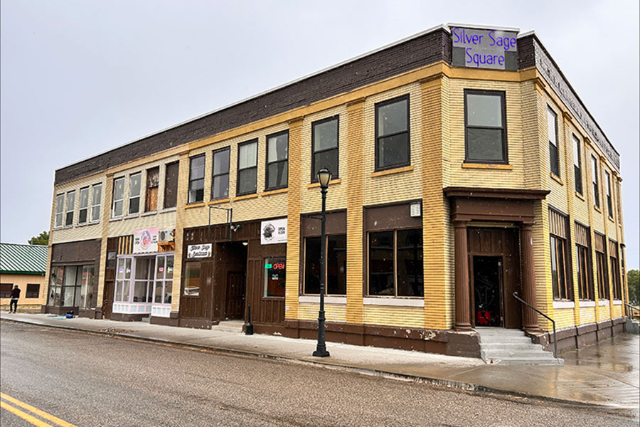 Silver Sage Square in Dubois houses several new businesses, including The Goat Locker Bar & Grill and Sweet Tooth Sip & Scoop | Rett Nelson, EastIdahoNews.com