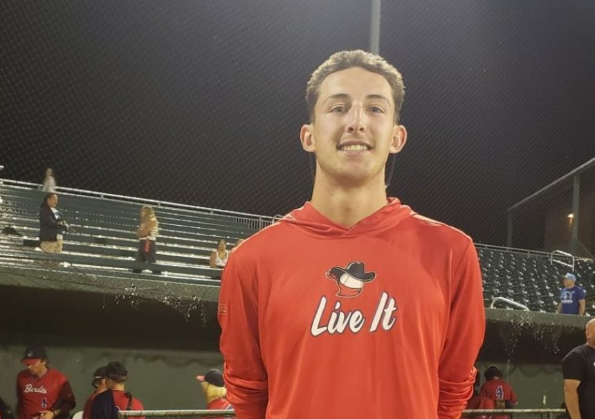 Former Blackfoot pitcher Dax Whitney comes off a College World Series appearnce with Oregon State. | Allan Steele, EastIdahoSports.com.