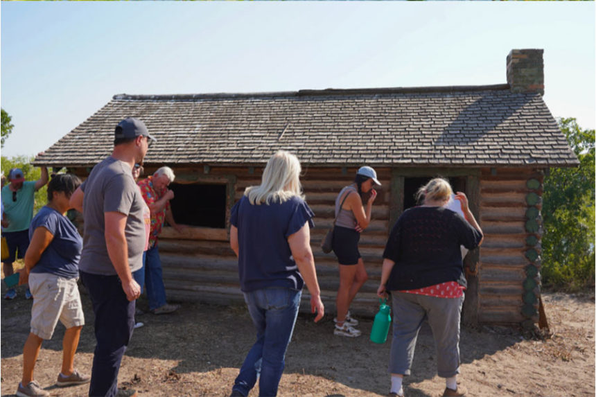 This cabin on Keefer's Island in Idaho Falls was built by Fred Keefer, who played a prominent role in the early days of Idaho Falls. You can get a look inside during a guided tour. | Courtesy Museum of Idaho