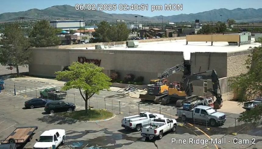 Mall demolition